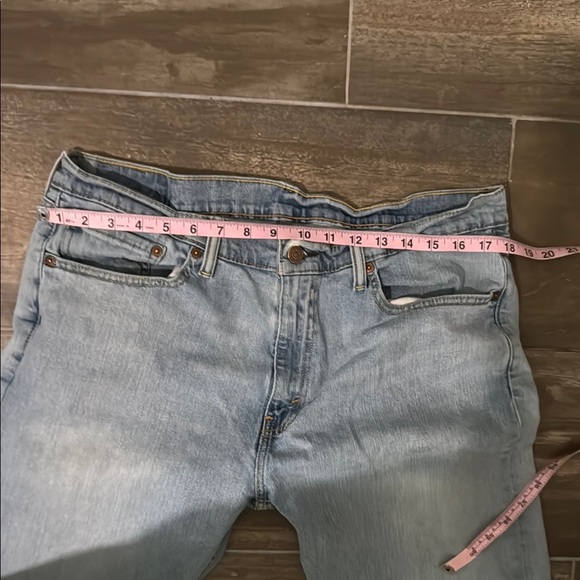 Levi's Blue Straight Jeans Classic Style - Picture 4 of 9